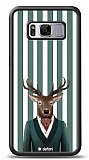 Dafoni Art Samsung Galaxy S8 Green Deer Klf