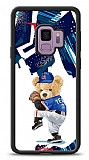 Dafoni Art Samsung Galaxy S9 Hand Soccer Teddy Bear Klf