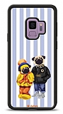 Dafoni Art Samsung Galaxy S9 Winter Pugs Klf