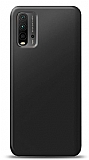 Xiaomi Redmi 9T Siyah Mat Silikon Klf