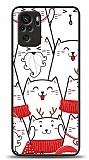 Dafoni Art Xiaomi Redmi Note 10 New Year Cats Klf