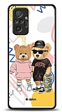 Dafoni Art Xiaomi Redmi Note 10 Pro Fun Couple Teddy Klf