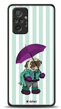 Dafoni Art Xiaomi Redmi Note 10 Pro Pug in the Rain Klf
