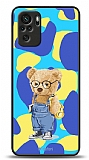 Dafoni Art Xiaomi Redmi Note 10 Student Teddy Bear Klf