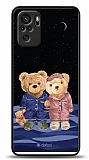 Dafoni Art Xiaomi Redmi Note 10 Under The Stars Teddy Bears Klf