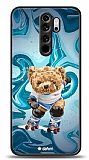 Dafoni Art Xiaomi Redmi Note 8 Pro Skating Teddy Bear Klf