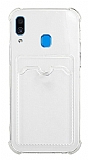 Samsung Galaxy A20 / A30 Kartlkl Kamera Korumal effaf Rubber Klf