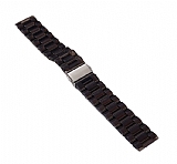 Samsung Galaxy Watch 46 mm effaf Siyah Silikon Kordon