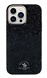 Santa Barbara Aurora Polo Racquet Club iPhone 14 Pro Max Simli Siyah Silikon Klf