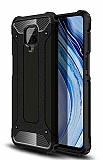 Tough Power Xiaomi Redmi Note 9 Pro Ultra Koruma Siyah Klf