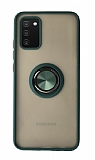 Union Ring Samsung Galaxy A02s Kamera Korumal Yeil Klf