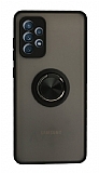 Union Ring Samsung Galaxy A52s 5G Kamera Korumal Siyah Klf