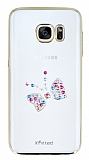 X-Fitted Samsung Galaxy S7 Fiyonk Swarovski Tal Kristal Klf