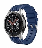 Huawei Watch 3 izgili Lacivert Silikon Kordon