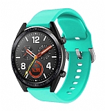 Huawei Watch 3 Pro Turkuaz Silikon Kordon