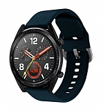 Samsung Galaxy Watch 3 45 mm Lacivert Silikon Kordon