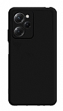Xiaomi Poco X5 Pro Kamera Korumal Siyah Silikon Klf