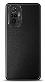 Xiaomi Redmi Note 10 Pro Metal Siyah Rubber Klf
