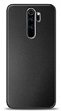 Xiaomi Redmi Note 8 Pro Metal Siyah Rubber Klf