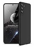 Zore GKK Ays Samsung Galaxy S21 360 Derece Koruma Siyah Rubber Klf