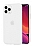 Eiroo Ghost Thin iPhone 11 Pro Ultra nce effaf Beyaz Rubber Klf