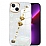 Eiroo iPhone 15 Plus Hologram Kalpli Zincirli effaf Rubber Klf