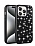 Eiroo Linea iPhone 15 Pro Tal Siyah Silikon Klf