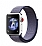 Eiroo Spor Loop Apple Watch / Watch 2 / Watch 3 Lacivert Kuma Kordon (42 mm)