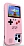 iPhone 12 Pro Max Oynanabilir Tetris Gameboy Pembe Telefon Klf