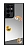 Samsung Galaxy S22 Ultra 5G Renkli rdek Figrl Aynal Silver Rubber Klf