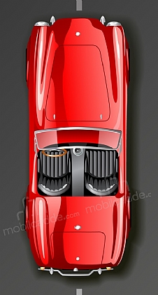 Red Retro Car