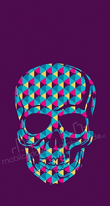 Color Skull Purple