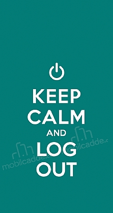 Keep Calm And Log Out Green