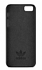 adidas iPhone SE / 5 / 5S Siyah Deri Rubber Klf - Resim: 1