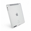 Apple iPad 2 / iPad 3 / iPad 4 effaf Beyaz Silikon Klf - Resim: 2