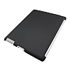Apple iPad 2 / iPad 3 / iPad 4 Smart Cover Uyumlu Siyah Rubber Klf - Resim: 5