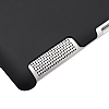 Apple iPad 2 / iPad 3 / iPad 4 Smart Cover Uyumlu Siyah Rubber Klf - Resim: 2