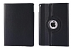 iPad Air 2 360 Derece Dner Standl Siyah Deri Klf - Resim: 2