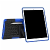 Apple iPad Pro 10.5 Ultra Sper Koruma Standl Mavi Klf - Resim: 3