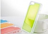 Eiroo Apple iPhone 4 / 4S Floresan Kumlu Sar Rubber Klf - Resim: 6