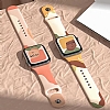 Apple Watch 7 Grape Fruit Silikon Kordon (45 mm) - Resim: 2