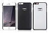 Aston Martin iPhone 6 / 6S Gerek Deri Beyaz Rubber Klf - Resim: 5