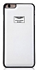 Aston Martin iPhone 6 Plus / 6S Plus Gerek Deri Beyaz Rubber Klf - Resim: 6