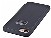 Aston Martin iPhone 7 / 8 Gerek Deri Siyah Rubber Klf - Resim: 4