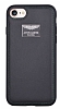 Aston Martin iPhone 7 / 8 Gerek Deri Siyah Rubber Klf - Resim: 3
