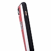 Aston Martin Racing iPhone 7 / 8 Gerek Deri Beyaz Rubber Klf - Resim: 1