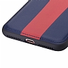 Aston Martin Racing iPhone 7 / 8 Gerek Deri Lacivert Rubber Klf - Resim: 2