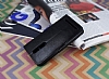 Asus ZenFone 2 ZE550ML Czdanl Yan Kapakl Siyah Deri Klf - Resim: 4