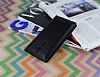 Asus ZenFone 2 nce Yan Kapakl Uyku Modlu Siyah Klf - Resim: 2
