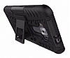 Asus ZenFone 3 ZE552KL Ultra Sper Koruma Standl Siyah Klf - Resim: 4
